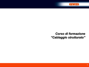 Corso cablaggio strutturato