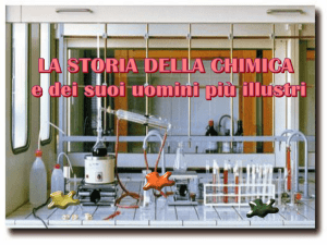Breve storia della chimica