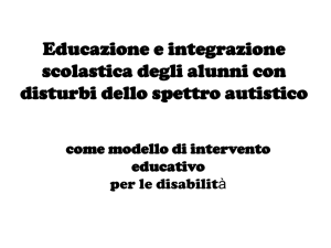 Disturbo dello Spettro Autistico