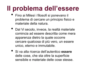 se l`essere è