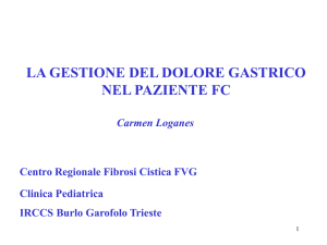 Presentazione di PowerPoint - Gruppo Italiano Infermieri di fibrosi