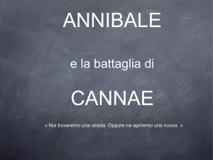 ANNIBALE e la battaglia di CANNAE