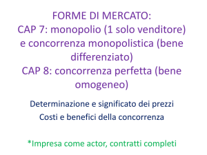 MERCATI e PREZZI
