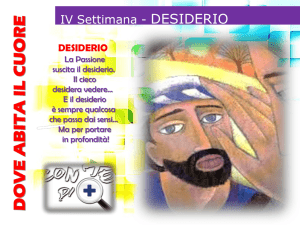 III settimana Quaresim