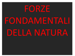 Forze Fondamentali Della Natura