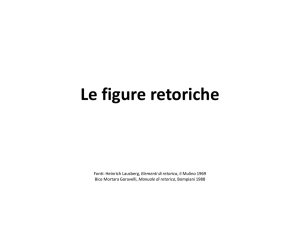Le figure retoriche