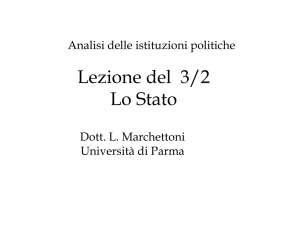Lezione del La democrazia greca - Dipartimento di Giurisprudenza