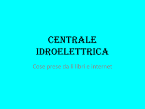 Centrale idroelettrica