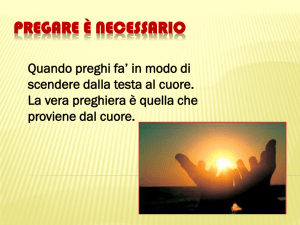 la preghiera CHE è IN TE