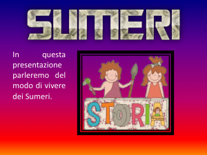I sumeri - IC Rufino Turranio