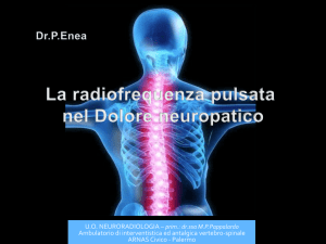 Il dolore da herpes-zoster Nevralgia post-herpetica