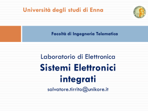 Sistema Embedded - Università Kore