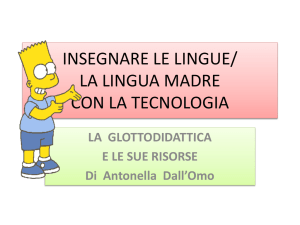INSEGNARE LE LINGUE CON LA TECNOLOGIA