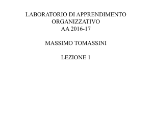 Presentazione di PowerPoint - Dipartimento di Scienze della