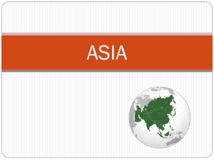 ASIA - geo