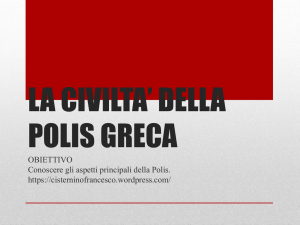 la civilta` della polis greca