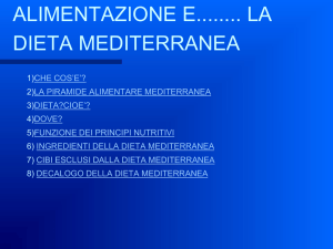alimentazione - Salesiani Vomero