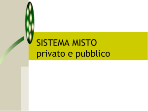 Il sistema economico misto e aperto