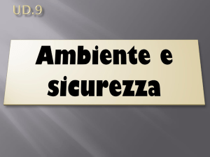 Ambiente e sicurezza..
