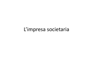 società in generale - Il blog della prof. di diritto