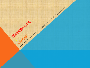 temperatura e calore