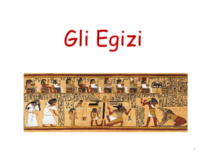 Gli Egizi - Collegio Gallio