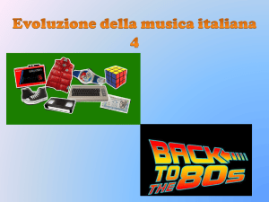 Evoluzione della musica Italiana 4 - IC 16 Valpantena