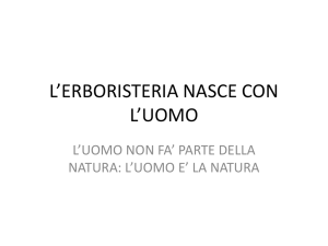 storia dell`erboristeria