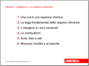 chimica reazioni