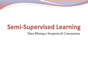 Semi Supervised Learning