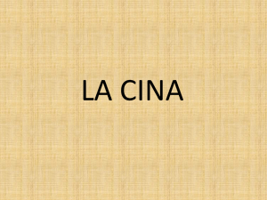 LA CINA D`addamio