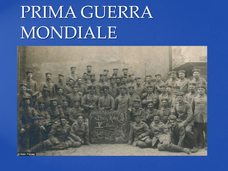 Prima Guerra Mondiale