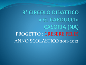 Progetto Crescere Felix
