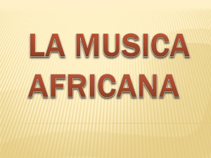 la musica africana