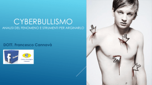 cyberbullismo analisi del fenomeno e strumenti per arginarlo