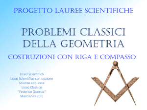 I problemi classici dell`antichità