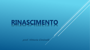 Umanesimo - Rinascimento