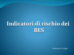 Indicatori di rischio dei BES