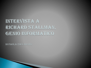 Intervista a Richard Stallman