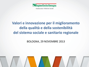 L`Emilia-Romagna che cambia tra nuove emergenze e
