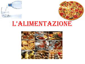 L*ALIMENTAZIONE