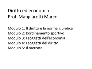 Diritto Economia ID 2 liceo