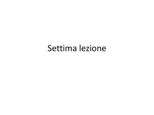 Slides settima lezione
