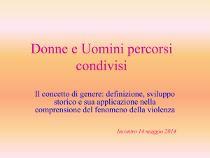 La prospettiva di genere