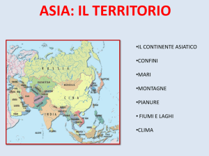 Asia: Il Territorio - Geografia