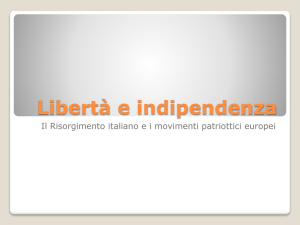 Unità italiana e tedesca - "E. Mattei"