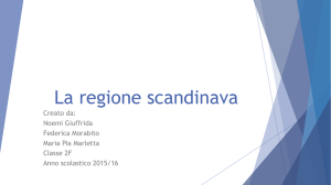 La regione scandinava - Scuola media Nino Martoglio di Belpasso