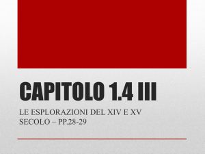 le esplorazioni del xiv e xv secolo