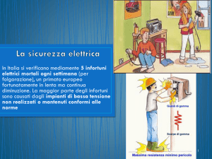 La sicurezza elettrica