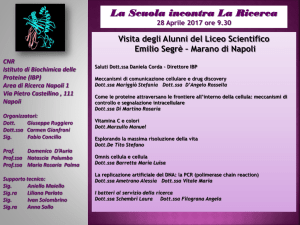 Presentazione standard di PowerPoint - IBP-CNR